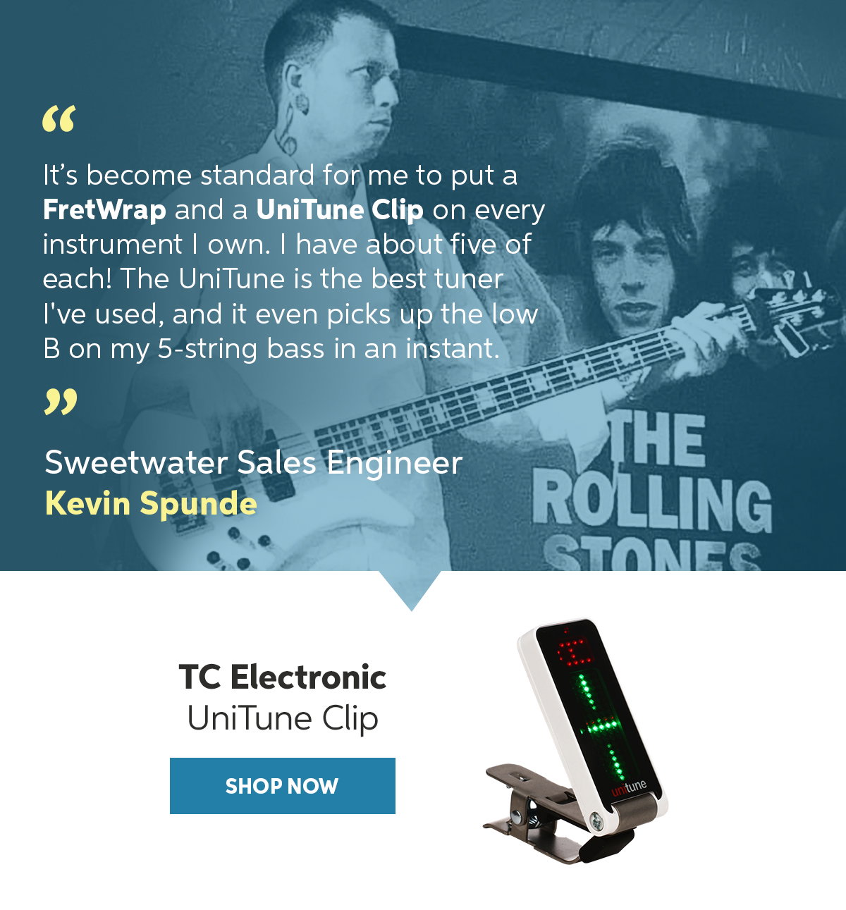 Sweetwater Staff Picks — TC Electronic UniTune and Gruv Gear FretWrap