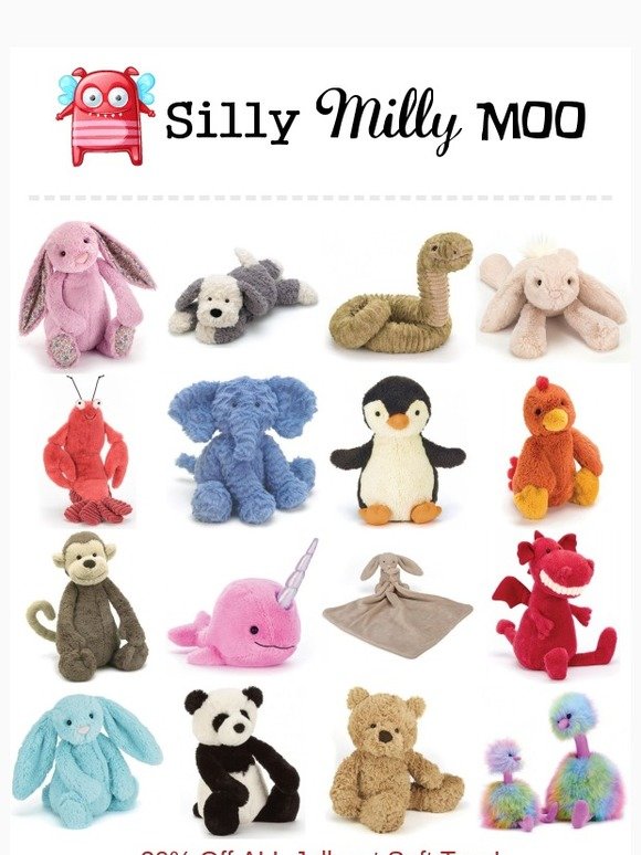 jellycat teddy sale