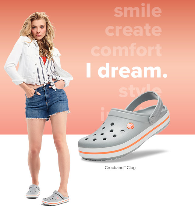 crocs sequin band clog