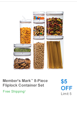 Member's Mark 8-Piece Fliplock Pantry Storage - Sam's Club
