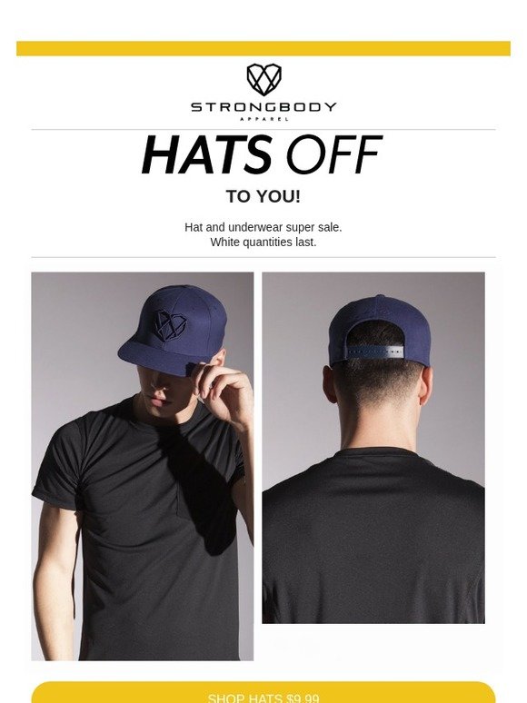Hats off to you