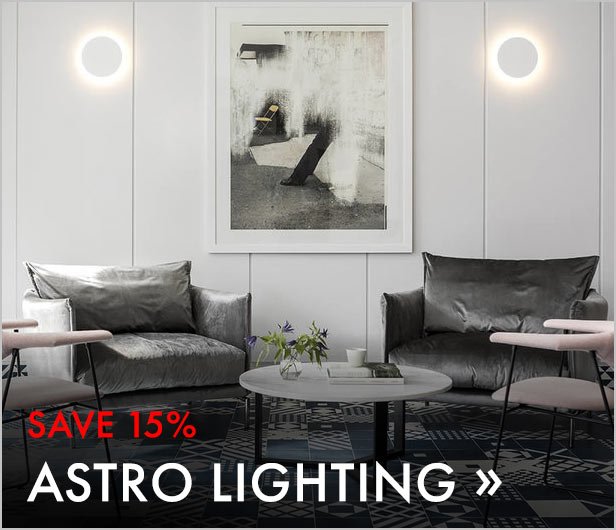 Save 15%. Astro Lighting.