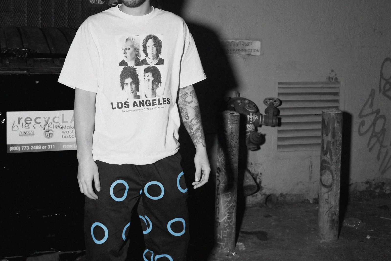 X-Large: XLARGE x PLEASURES: THE GERMS LOOKBOOK | Milled