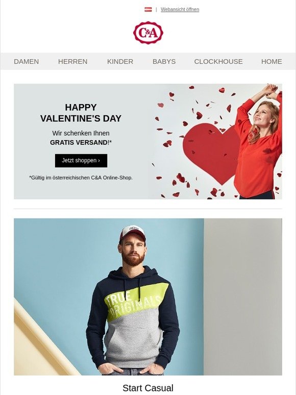 💕 Gratis-Versand zum Valentinstag - nur für kurze Zeit 💕