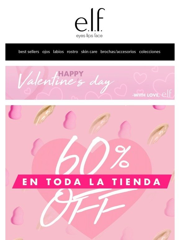 💘 💋 Toda la tienda al 60% para festejar al amor 💋 💘