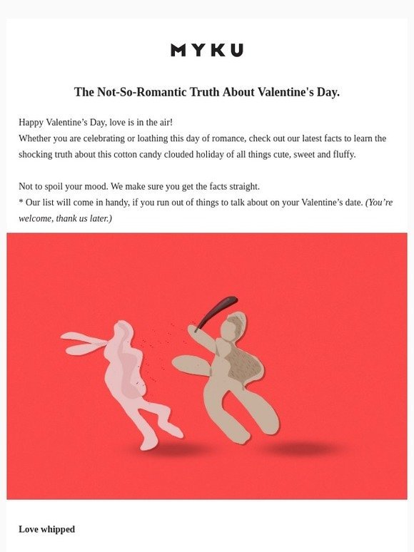 The not-so-romantic truth about Valentine's Day