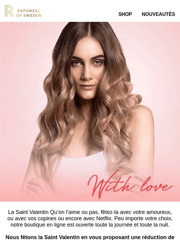 Avec tout notre amour – 14 % de réduction sur toute la boutique !