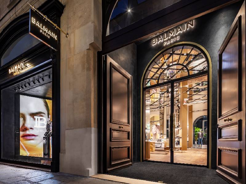 Balmain: BALMAIN SAINT-HONORÉ | OUR NEW PARIS FLAGSHIP STORE IS OPEN ...