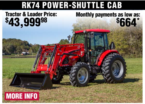 Rural King.com: RK Tractors | More Tractor. Less Price ...