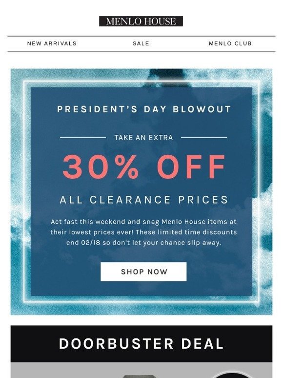 President's Day Sale! $9.99 Jeans and 30% Off Clearance Prices 🇺🇸