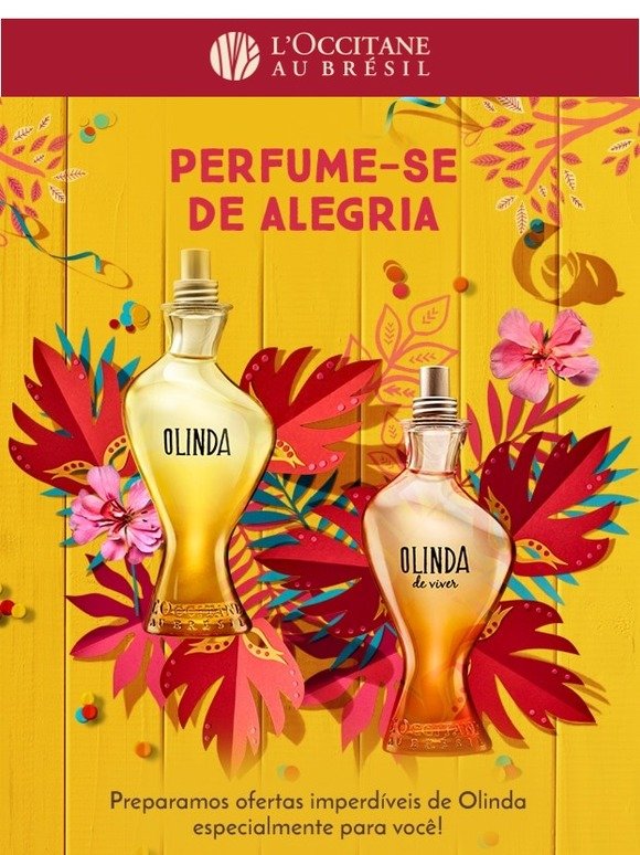 Aproveite a alegria dos nossos perfumes e presentes com preços especiais!