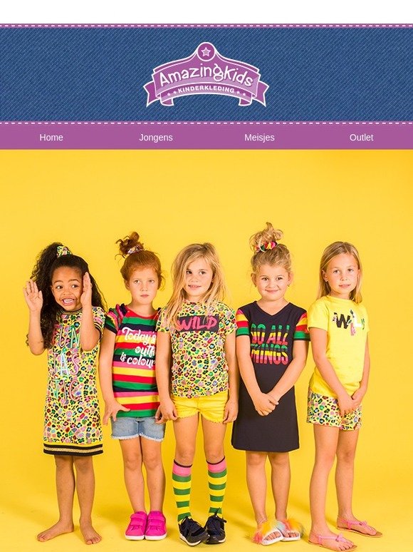 Super kleurrijk in je nieuwe O'Chill outfit