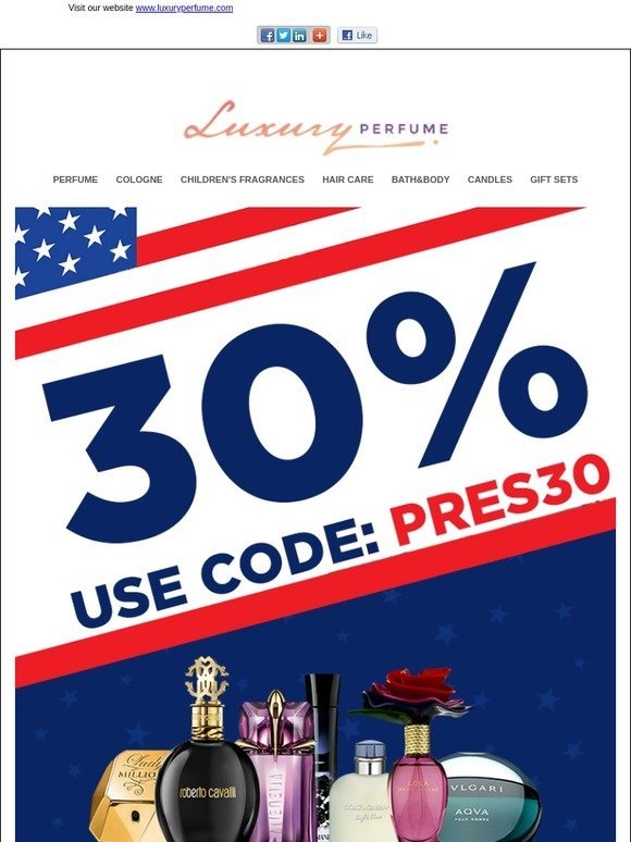 President's Day Sale - 30% OFF