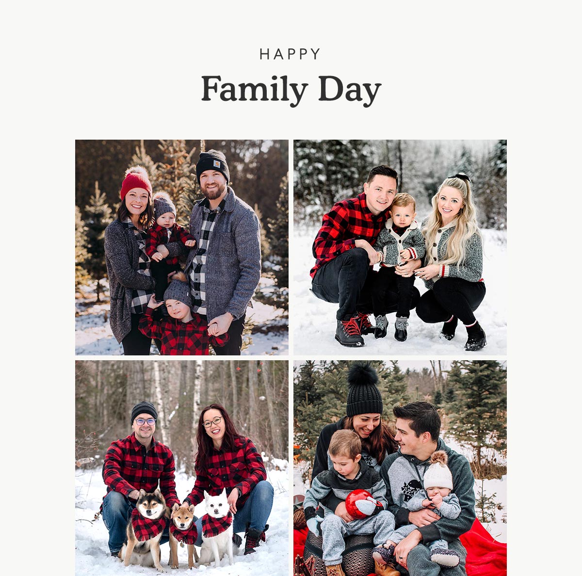 Roots Canada Happy Family Day Milled