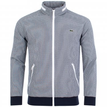lacoste gingham jacket