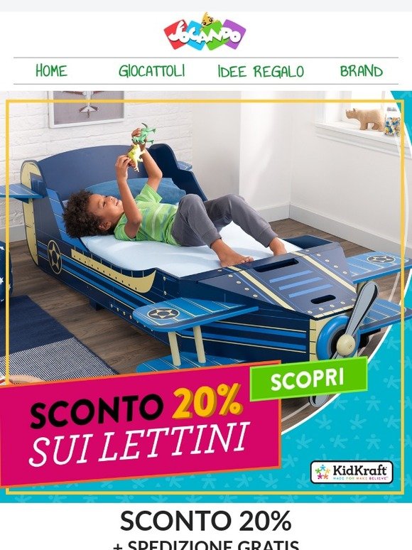 🛑 STOP agli intrusi nel lettone! Scopri i lettini a cui i bambini non riusciranno a resistere 😴 SCONTO 20% solo per pochi giorni