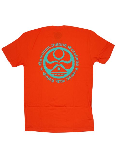 Aqua Corpo Classic Orange Men's Hawaiian T-Shirt