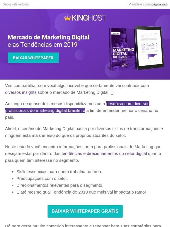 [Exclusivo] Relatório sobre o Mercado de Marketing Digital 🤩