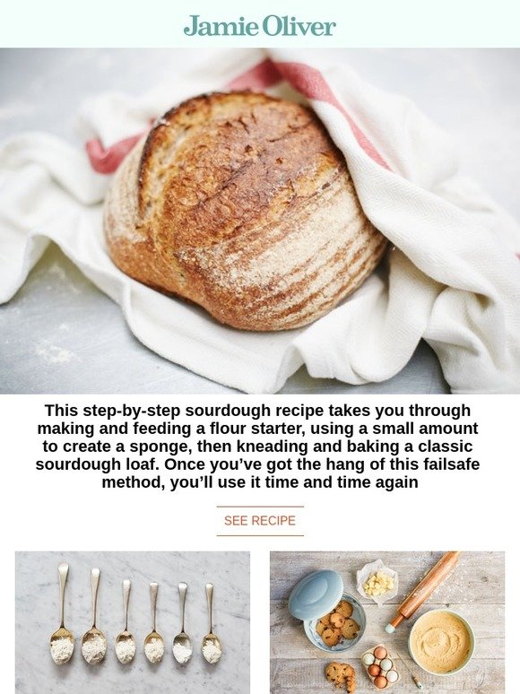 Jamie oliver sourdough starter recipes