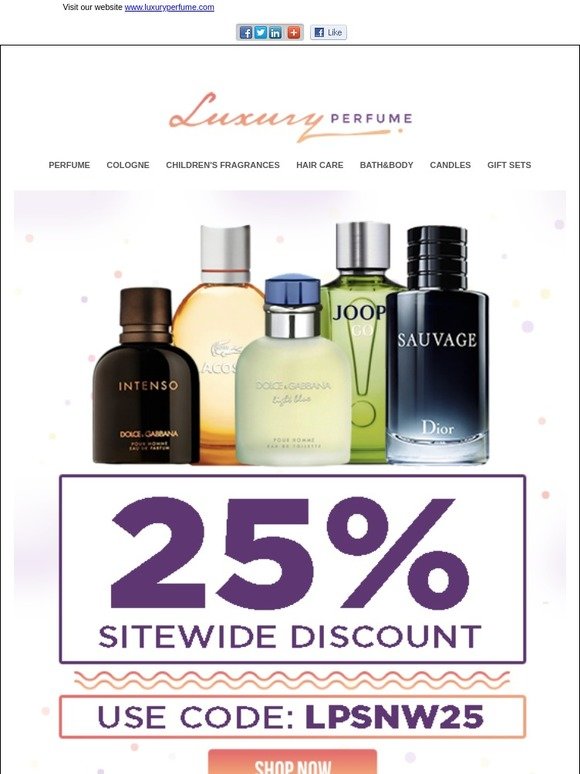 Shop Today and Get 25% OFF - Limited Time only!
