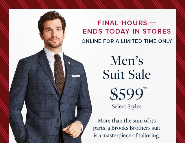 brooks brothers 2 for 599