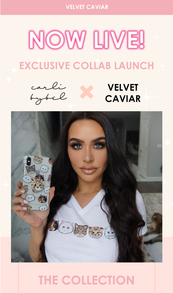 Velvet Caviar LIVE Carli Bybel x VC Collection Milled