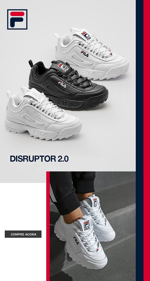 Centauro: 📣 Lançamento: FILA DISRUPTOR chegou! | Milled