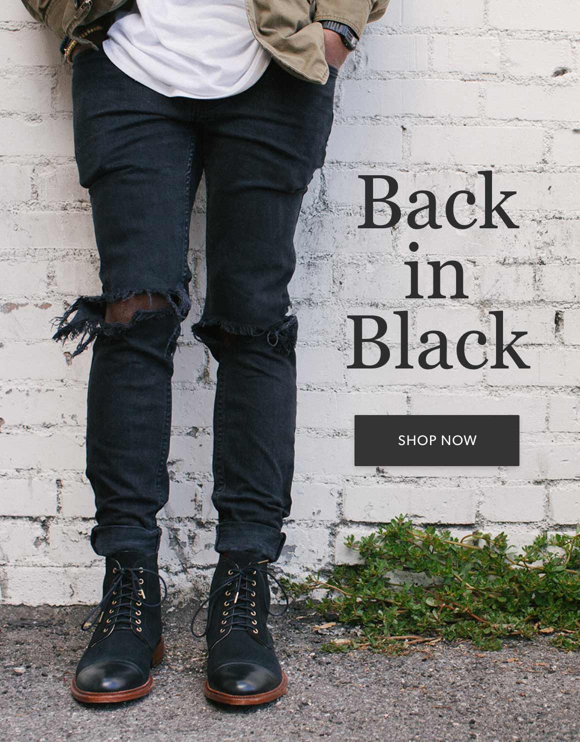 taft jack boot black