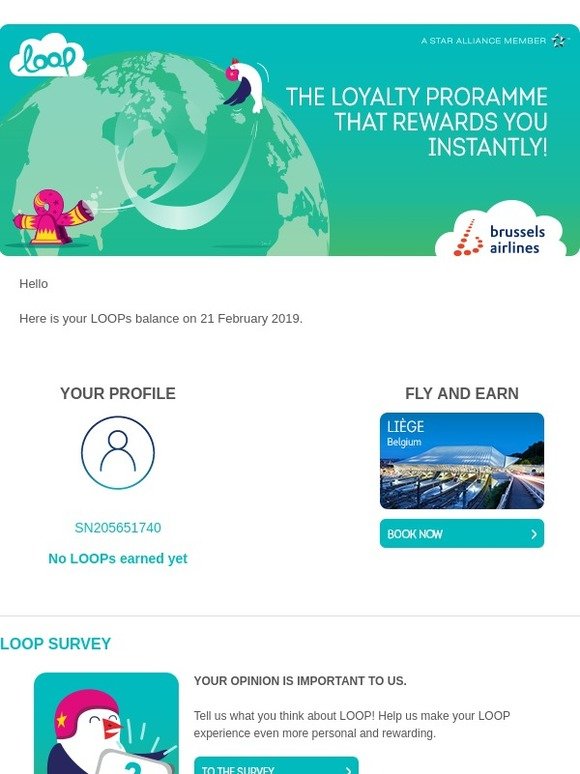 ✈ Your LOOP statement ✈