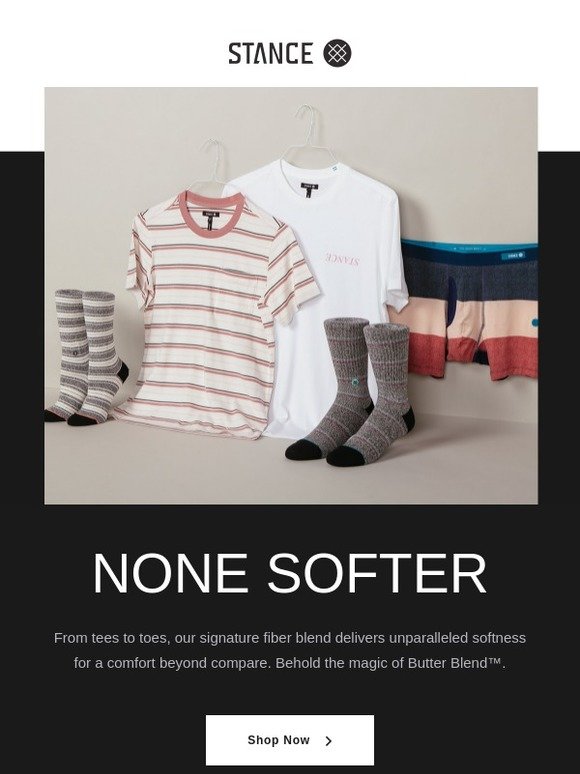 stance butter blend t shirt