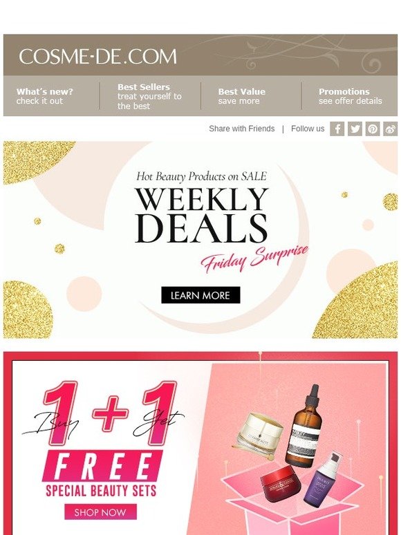 💥Buy 1 Get 1 Free for limited time! Selected makeups are  on sale💥 Grab it now➤