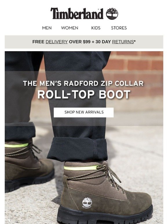 timberland radford fold down boots