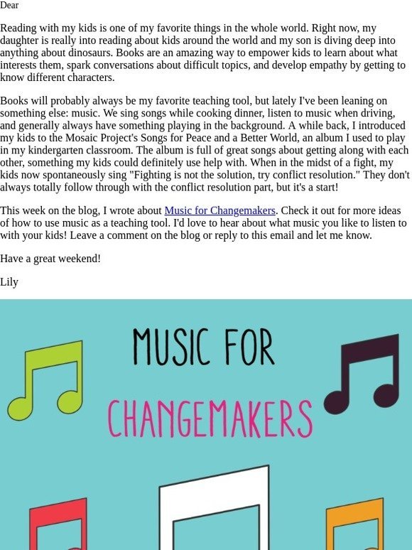 Music for Changemakers 