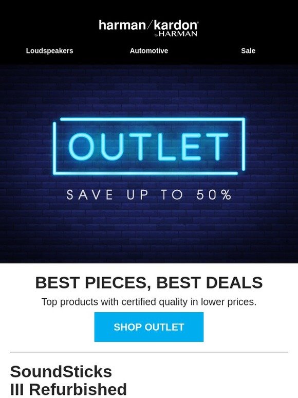 Special Outlet offers! ♫