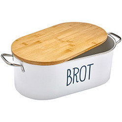 IDEENWELT Brotbox mit Krümelbrett 