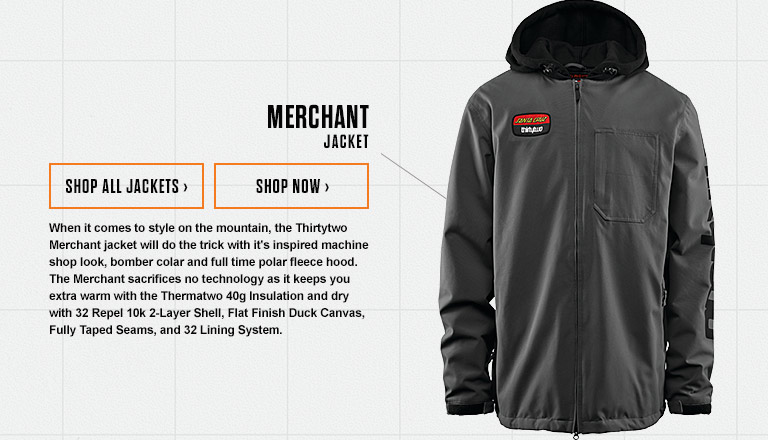 thirtytwo merchant jacket