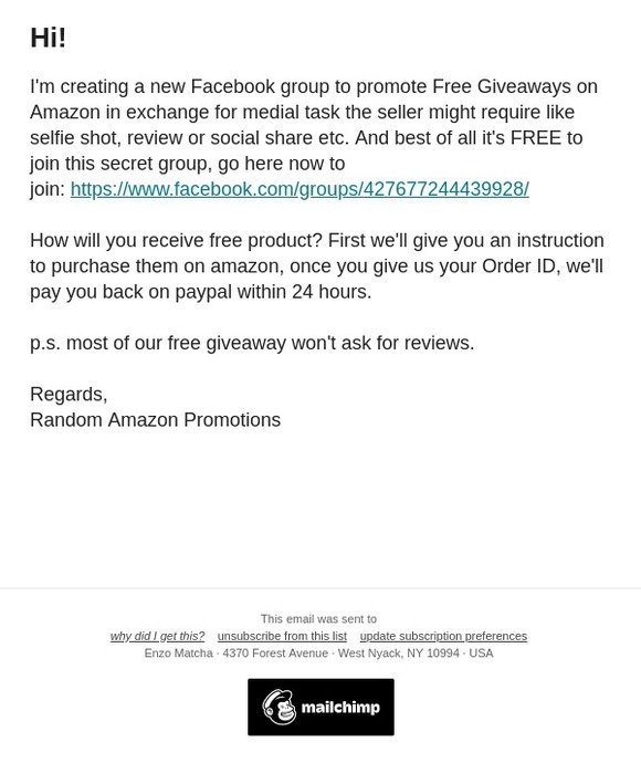 NEW Invitation to join ❤ Free Product Facebook Group 😍