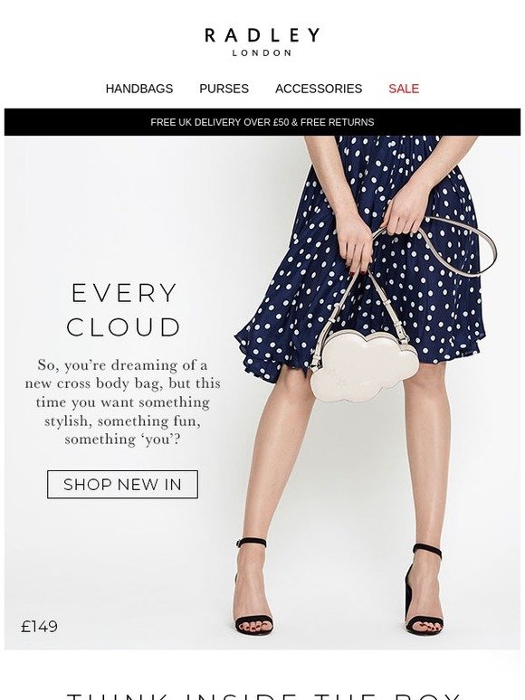 radley dare to dream purse