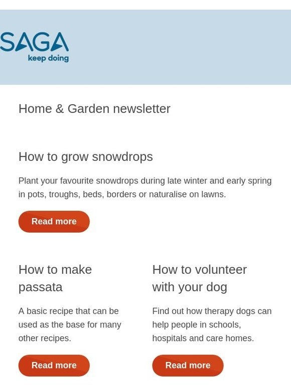 How to grow snowdrops | Volunteering with your dog | How to grow begonias | St David's Day recipes