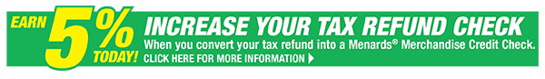5% Tax Refund