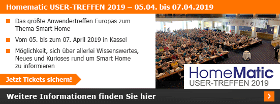 Homematic User-Treffen 2019