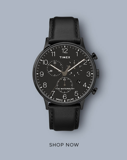 Waterbury Classic Chronograph 40mm Leather Strap Watch. Shop Now »