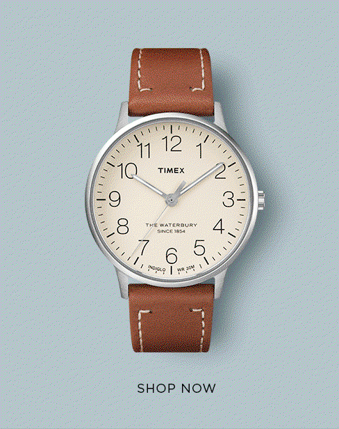 Waterbury Classic 40mm Leather Strap Watch. Shop Now »