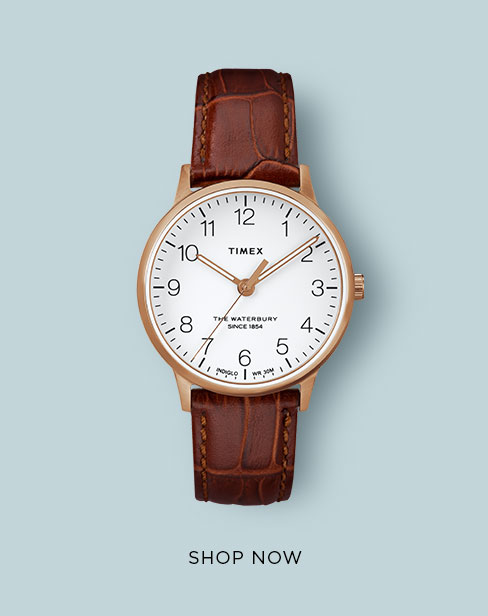 Waterbury Classic 36mm Leather Strap Watch. Shop Now »