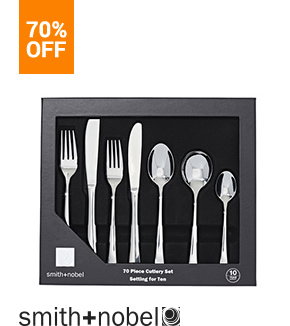 70pc Crawford Cutlery Set
