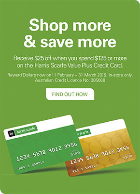 Shop more, save more and be rewarded.