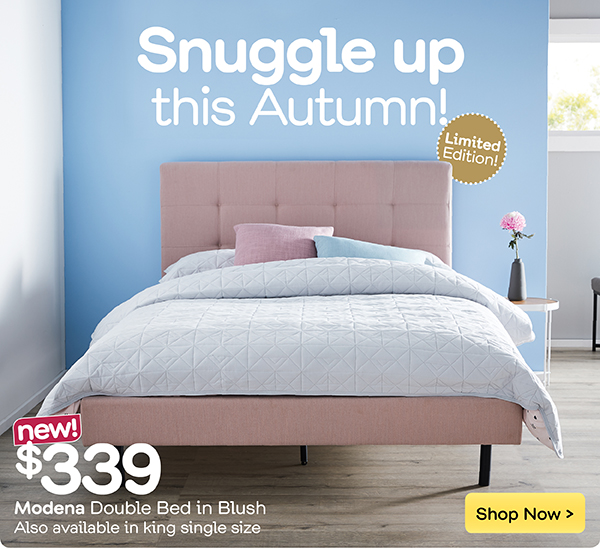 kmart white bed