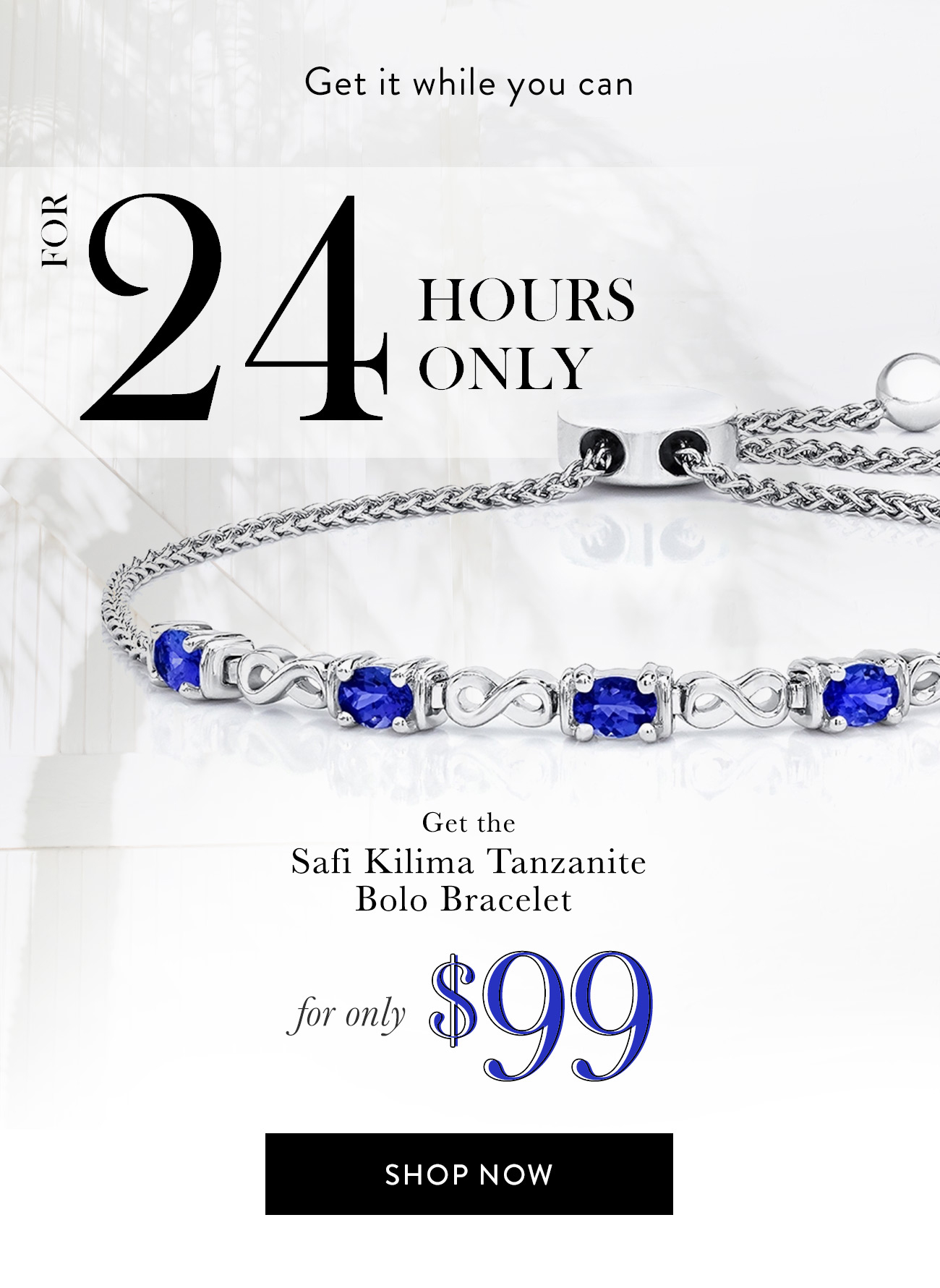 diamonds international tanzanite bracelet