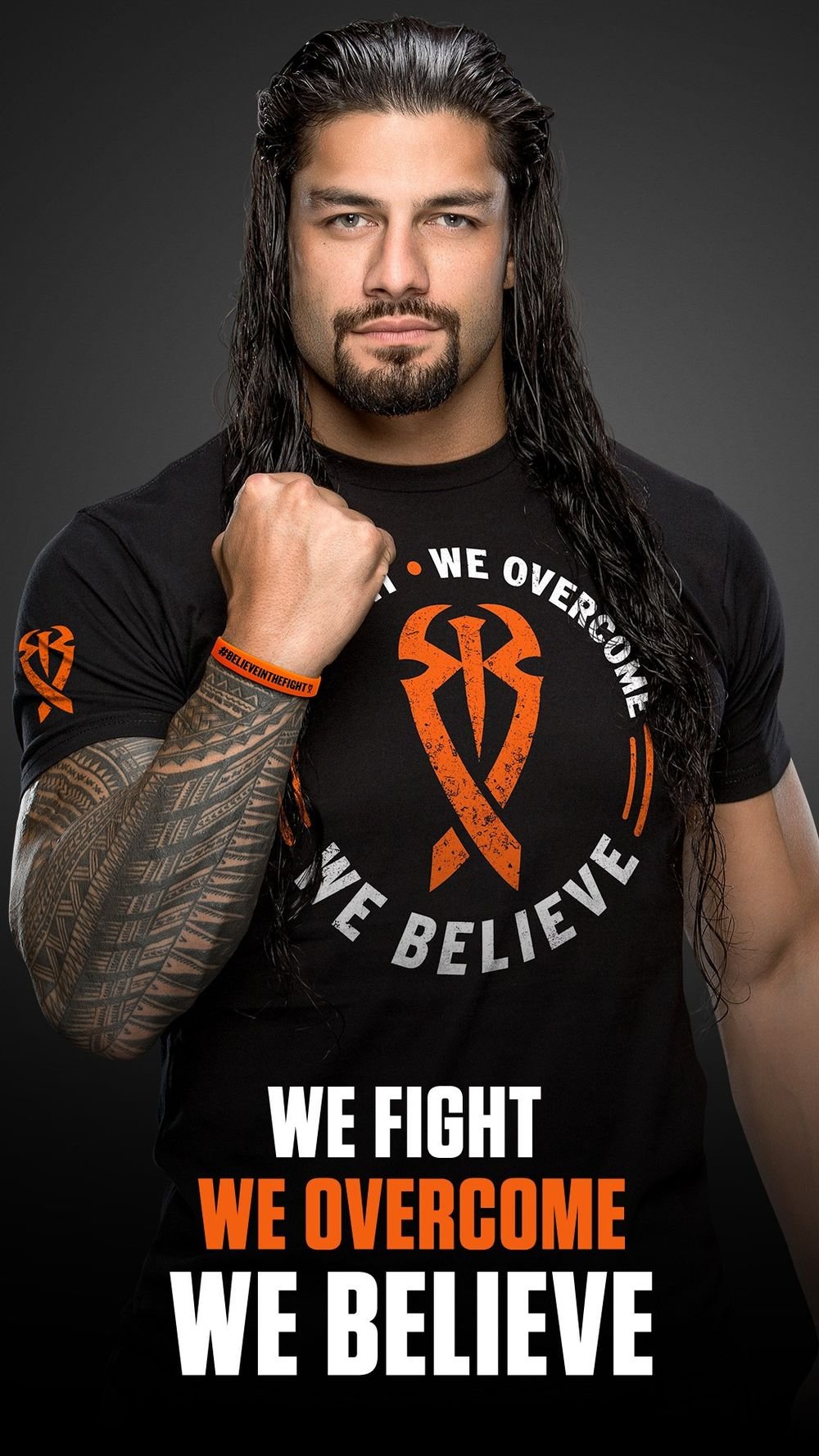 WWE Shop Roman Reigns We Fight. We We Believe! Milled