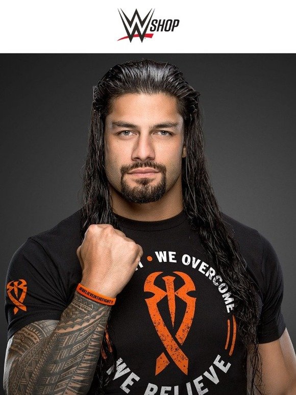 roman reigns we believe shirt